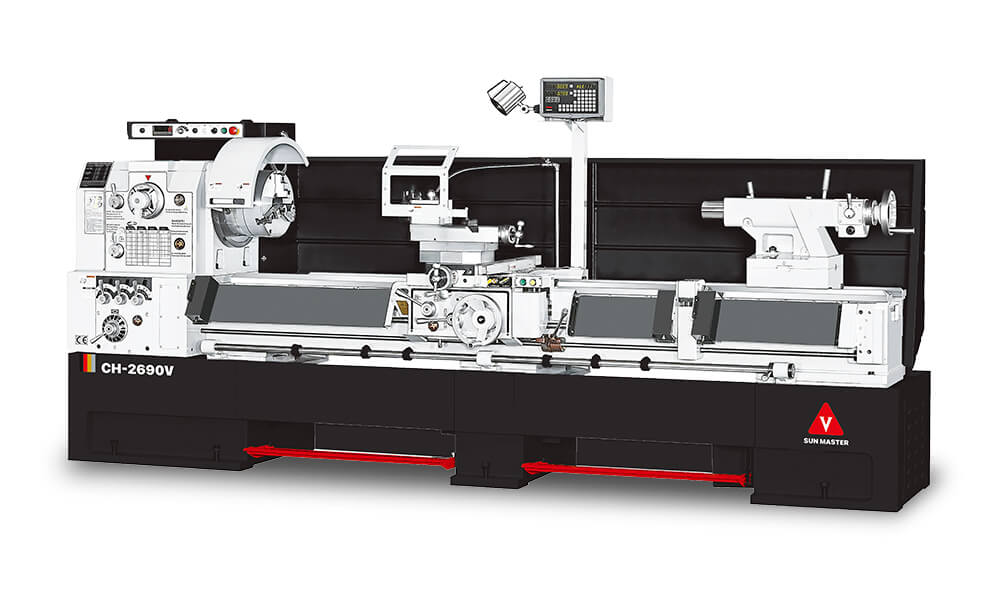 SUN MASTER® Brand of CH Series Gear Head Manual Engine Lathe Machine