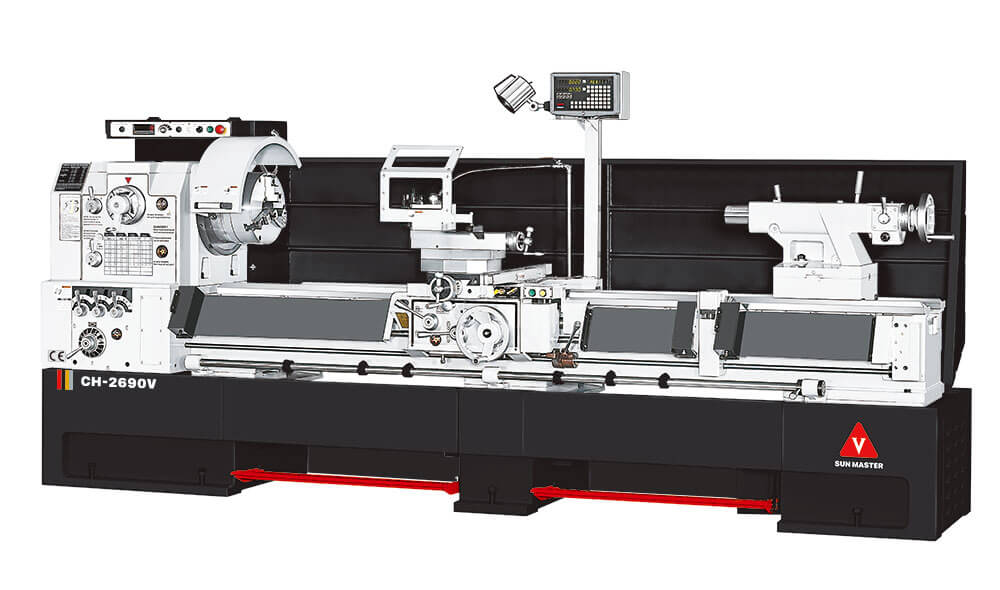 SUN MASTER® Brand of CH Series Gear Head Manual Engine Lathe Machine